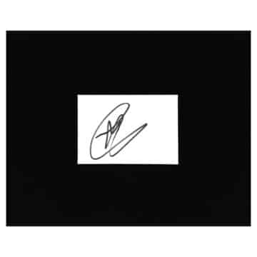 Signed Morgan Schneiderlin Card Display - 10x8 Manchester United Icon Autograph