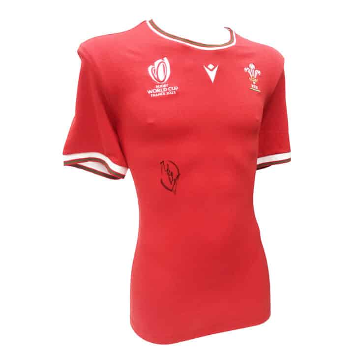 Signed Neil Jenkins Shirt - Wales Rugby Icon Autograph