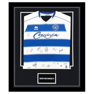 Signed Queens Park Rangers F.C. Framed Shirt - Championship Squad 2023