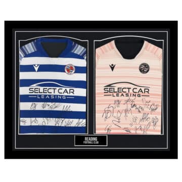 Signed Reading FC Framed Shirts - Championship 2023 Squad