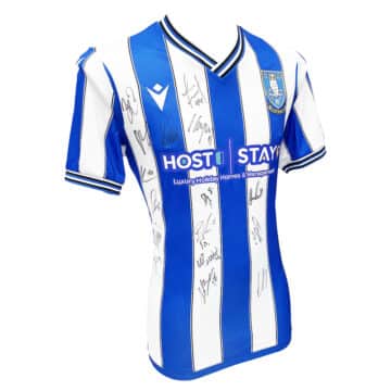 Signed Sheffield Wednesday Shirt - League 1 Playoff Winners 2023