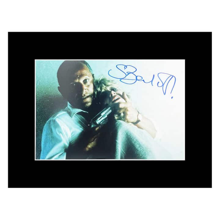 Signed Steven Berkoff Photo Display - 16x12 Film Icon Autograph