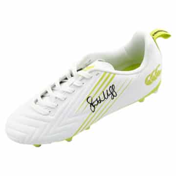 Signed Stuart Hogg Boot - Exeter Chiefs Rugby Icon