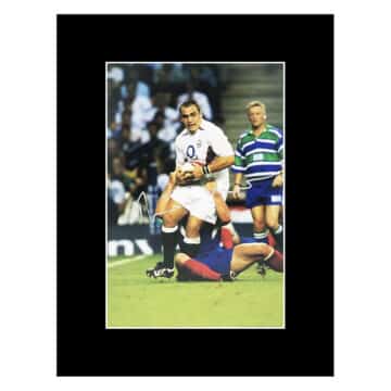 Signed Trevor Woodman Photo Display 16x12 - England Rugby Autograph