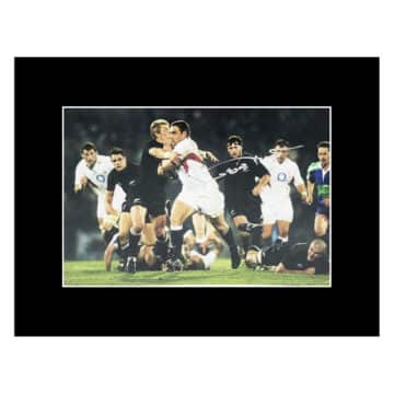 Signed Trevor Woodman Photo Display 16x12 - England Rugby Icon