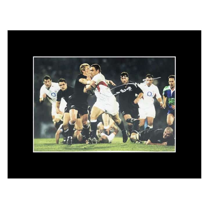 Signed Trevor Woodman Photo Display 16x12 - England Rugby Icon