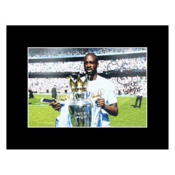 Signed Yaya Toure Photo Display - 16x12 Premier league Winner 2018