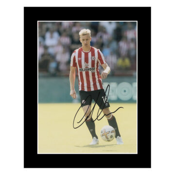 Ben Mee Signed Photo Display 12x10 - Brentford Icon Autograph