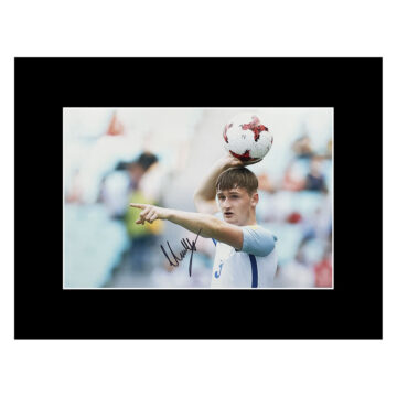 Signed Callum Connolly Photo Display 16x12 - England Icon Autograph