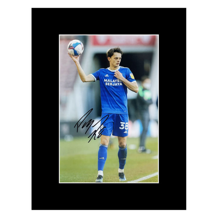 Signed Perry Ng Photo Display 16x12 - Cardiff City Icon