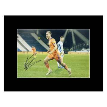 Signed Will Vaulks Photo Display 16x12 - Cardiff City Icon Signature