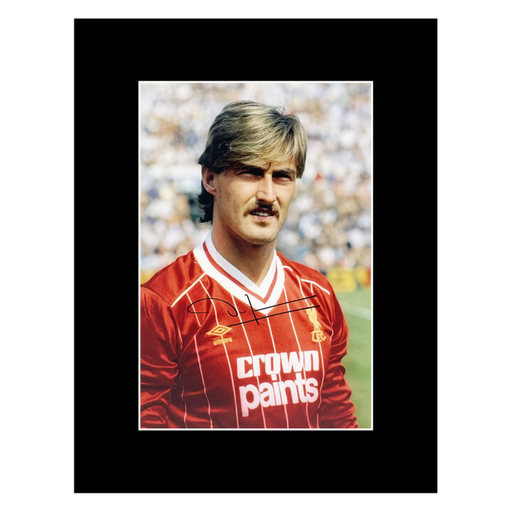 Signed David Hodgson Photo Display 16x12 - Liverpool Icon Signature