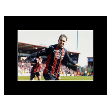 Signed Brett Pitman Photo Display 16x12 - AFC Bournemouth Icon