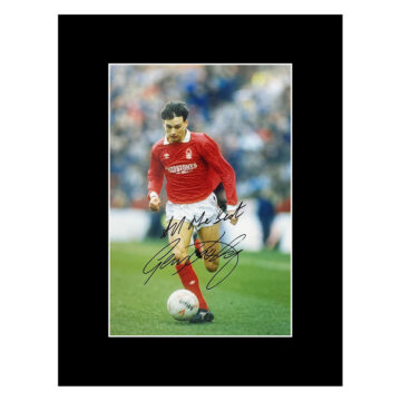 Signed Gary Crosby Photo Display 16x12 - Nottingham Forest Icon