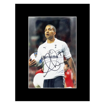 Aaron Lennon Signature Photo Display 16x12 - Tottenham Hotspur Icon