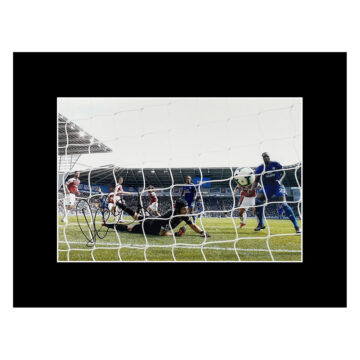 Danny Ward Signed Photo Display 16x12 - Cardiff City Icon