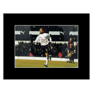 Signed Aaron Lennon Photo Display 16x12 - Tottenham Hotspur Icon