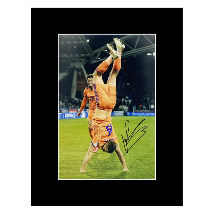 Signed Will Vaulks Photo Display 16x12 - Cardiff City Signature