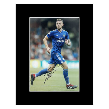 Signed Joe Ralls Photo Display 16x12 - Cardiff City Icon