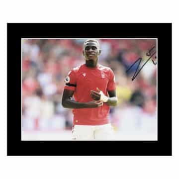 Signed Moussa Niakhate Photo Display 12×10 – Nottingham Forest Icon