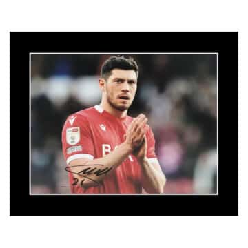 Signed Scott McKenna Photo Display 12×10 – Nottingham Forest Icon