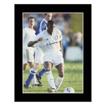 Signed Carlton Palmer Photo Display 12×10 – Leeds United Icon