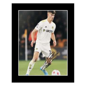 Signed Charlie Cresswell Photo Display 12×10 – Leeds United Icon