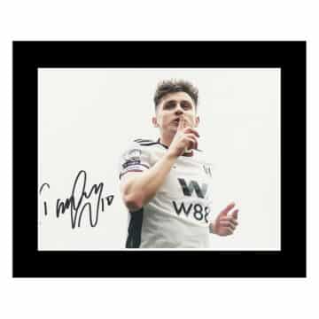 Signed Tom Cairney Photo Display 12×10 – Fulham Icon