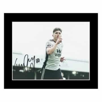 Signed Tom Cairney Photo Display 12×10 – Fulham Icon