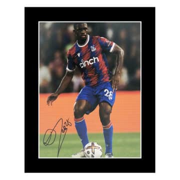 Signed Cheick Doucoure Photo Display 12×10 – Crystal Palace Icon