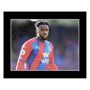 Signed Jeffrey Schlupp Photo Display 12×10 – Crystal Palace Icon