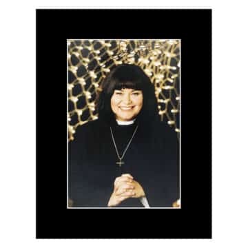 Signed Dawn French Photo Display 16×12 – TV Icon