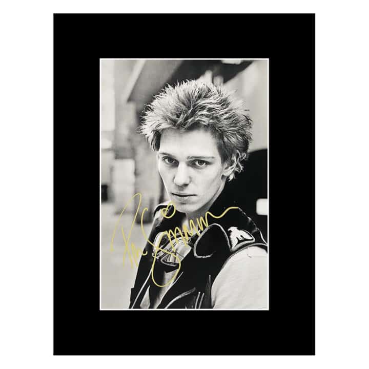 Signed Paul Simonon Photo Display 16×12 – Music Icon