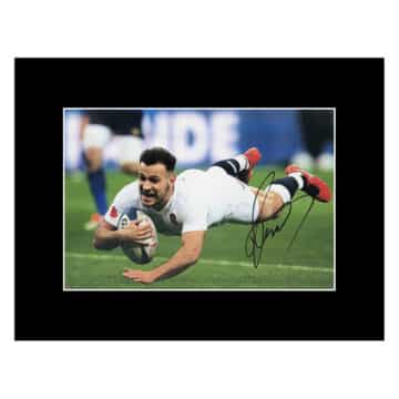 Signed Danny Care Photo Display 16×12 – England Icon