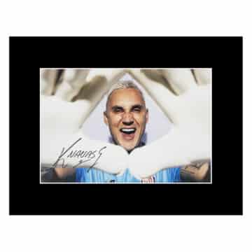 Signed Keylor Navas Photo Display 16×12 – Argentina Icon