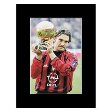 Signed Andriy Shevchenko Photo Display 16×12 – AC Milan Icon