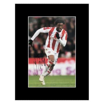 Signed Josh Maja Photo Display 16×12 – Stoke City Icon