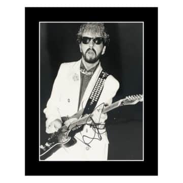 Signed Dave Stewart Photo Display – 16×12 Music Icon