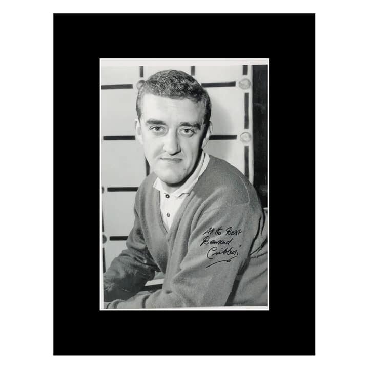 Signed Bernard Cribbins Photo Display – 16×12 Film Icon