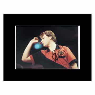 Signed John Part Photo Display – 16×12 Darts Icon