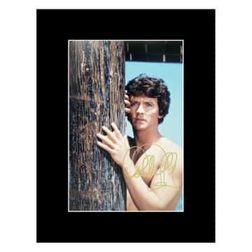 Signed Patrick Duffy Photo Display – 16×12 Film Icon