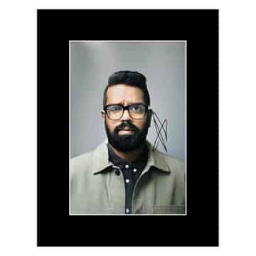 Signed Romesh Ranganathan Photo Display – 16×12 TV Icon