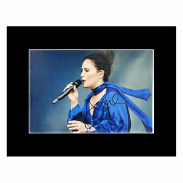 Signed Jessie Ware Photo Display – 16×12 Music Icon