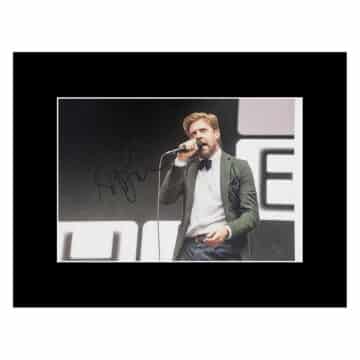 Signed Ricky Wilson Photo Display – 16×12 Music Icon