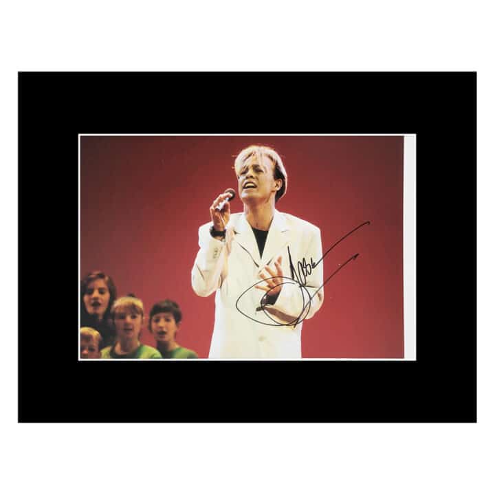 Signed Jason Donovan Photo Display – 16×12 Music Icon