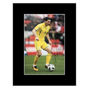 Signed Taras Stepanenko Photo Display – 16×12 Ukraine Icon