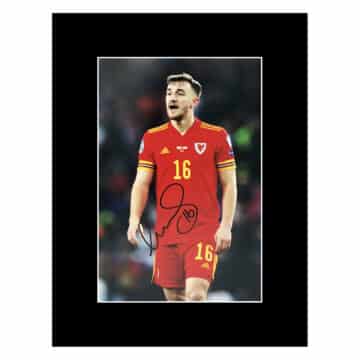 Signed Joe Morrall Photo Display – 16×12 Wales Iconv