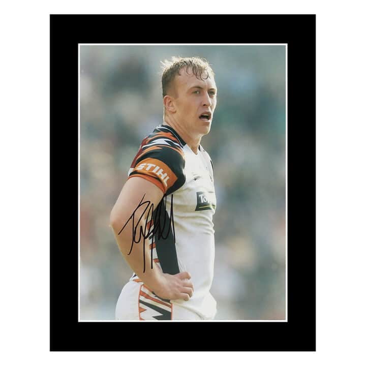 Signed Tommy Reffell Photo Display 12×10 – Leicester Tigers Icon