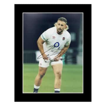 Signed Will Stuart Photo Display 12×10 – England Icon