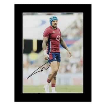 Signed Jack Nowell Photo Display 12×10 – England Icon